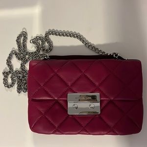 Micheal Kors Quilted Leather Bag